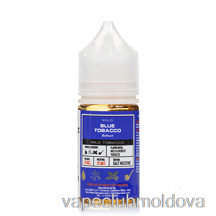 Kit Vape Pod Tutun Albastru - Serie De Sare Bsx - 30ml 30mg